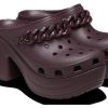 Crocs (WMNS) Siren Chain Clog ”Dark Cherry” 209018-6WD