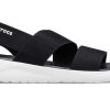 Crocs (WMNS) Skor Sportsandaler ”Black White” 206081-066