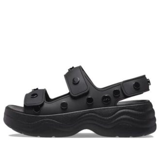 Crocs (WMNS) Skyline dubbsandaler ”Black” 209025-001