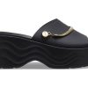 Crocs (WMNS) Skyline Shimmer Slides ”Black Gold” 208582-072