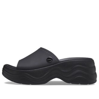 Crocs (WMNS) Skyline Slide Sandals ”Black” 208182-001