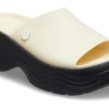 Crocs (WMNS) Skyline Slides ”Vanilla Black” 208182-1LG