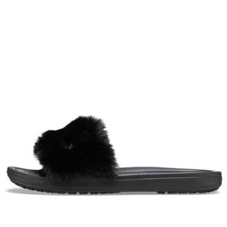 Crocs (WMNS) Sloane Luxe Slide ”Black” 205968-060
