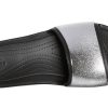 Crocs (WMNS) Sloane Shine Low Slide Flat Casual Black Silver Tofflor ”Black Silver” 206921-001 Crocs (WMNS) Sloane Shine Low Slide Flat Casual Black Silver Tofflor ”Black Silver” 206921-001