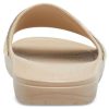 Crocs (WMNS) Sloane Shine Low Slide Minimalistic Casual Platt Brun Guld Färg Tofflor ”Brown Gold” 206921-212 Crocs (WMNS) Sloane Shine Low Slide Minimalistic Casual Platt Brun Guld Färg Tofflor ”Brown Gold” 206921-212