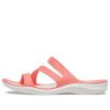 Crocs (WMNS) Soft Sole Cozy Sports Red Sandaler 203998-6SL