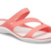 Crocs (WMNS) Soft Sole Cozy Sports Red Sandaler 203998-6SL