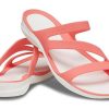 Crocs (WMNS) Soft Sole Cozy Sports Red Sandaler 203998-6SL