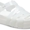 Crocs (WMNS) Splash Glossy Fisherman Sandal ”White” 209267-100