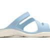 Crocs (WMNS) Sporttofflor med platt klack Blå 203998-4JQ