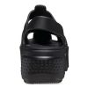 Crocs (WMNS) Stomp Fisherman Sandals ”Black” 209938-001