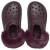 Crocs (WMNS) Stomp-fodrade träskor ”Dark Cherry” 208546-6WD