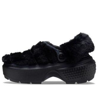 Crocs (WMNS) Stomp Quilted Clogs ”Black” 208938-001
