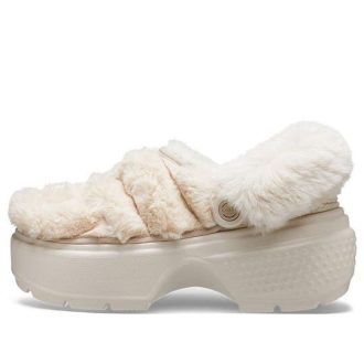 Crocs (WMNS) Stomp Quilted Clogs ”Stucco” 208938-160