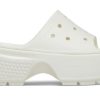Crocs (WMNS) Stomp Slides ”White” 209346-0WV