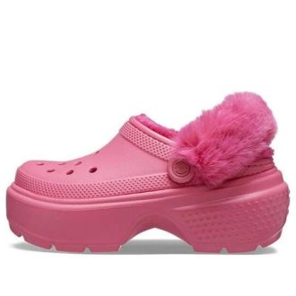 Crocs (WMNS) stompfodrad träsko ”Hyper Pink” 208546-6VZ