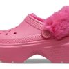 Crocs (WMNS) stompfodrad träsko ”Hyper Pink” 208546-6VZ
