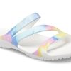 Crocs (WMNS) Swiftwater Crocs Casual Multi-Color Tie Dye Sandaler ”White” 206894-928 Crocs (WMNS) Swiftwater Crocs Casual Multi-Color Tie Dye Sandaler ”White” 206894-928