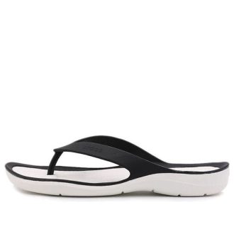 Crocs (WMNS) Swiftwater Sports tofflor ”Black White” 204974-066