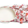 Crocs (WMNS) Tidlösa Clash Roses Blommor Prickar Träsko ”Vit Röd Svart” 205372-97D