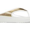 Crocs (WMNS) Tjock sula Vitguld Tofflor ”White Gold” 206919-100