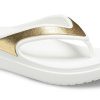 Crocs (WMNS) Tjock sula Vitguld Tofflor ”White Gold” 206919-100