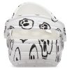 Crocs (WMNS) Träskor med klassiskt dödskalletryck ”White Black” 208993-103