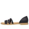 Crocs (WMNS) Tulum Flat Sandals ”Black” 206109-00W