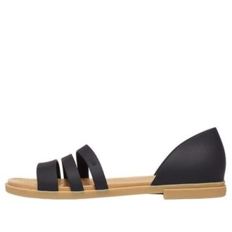Crocs (WMNS) Tulum Flat Sandals ”Black” 206109-00W