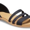 Crocs (WMNS) Tulum Flat Sandals ”Black” 206109-00W