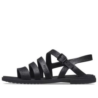 Crocs (WMNS) Tulum sandaler ”All Black” 206737-0L9