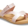 Crocs (WMNS) Tulum Shimmer Toe Post Sandaler ”Pink Clay” 208666-6TY