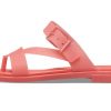 Crocs (WMNS) Tulum Slides ”Translucent Orange” 207173-6SL