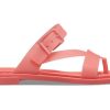 Crocs (WMNS) Tulum Slides ”Translucent Orange” 207173-6SL