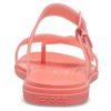 Crocs (WMNS) Tulum Slides ”Translucent Orange” 207173-6SL