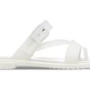 Crocs (WMNS) Tulum Slides ”Translucent White” 207173-159