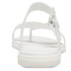 Crocs (WMNS) Tulum Slides ”Translucent White” 207173-159