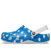 Crocs (WMNS) USA Mönstertryck Lättviktssandaler Blå Röd 205974-94S
