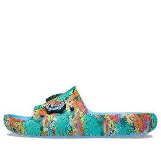 Crocs x Disney Stitch Classic Slides ”Blue Multi” 209788-4TB