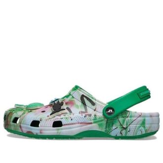 Crocs x Futura Laboratories Classic Clog ”Green Ivy” 209622-3WH