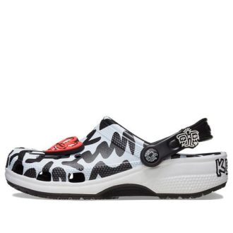 Crocs x Keith Haring Classic Clog ”Black White” 209488-001
