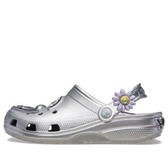 Crocs x Kenny Scharf Classic Clog ”Silver” 209487-040