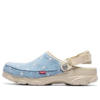 Crocs x Levi’s Sashiko Classic All-Terrain Clog ”Bone Blue” 208917-2Y2