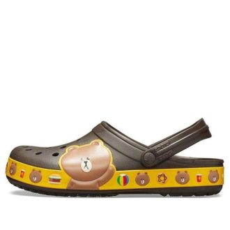 Crocs x Line Friends Beach Brown Unisex sandaler 205791-206