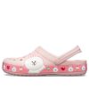 Crocs x Line Friends Beach Rosa unisex sandaler 205791-606