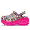 Crocs x Lisa Frank Mega Crush träskor ”Pink Multi” 207735-6QQ