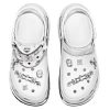 Crocs x MCM Mega Crush Clogs ”White Silver” MEXDAMM08WT