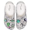 Crocs x Steven Harrington Classic Clogs ”Quickstrike – White Black” 208145-103