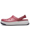 Crocsband Full Force Thick Sole Sandaler Röd Vit 206122-6RU