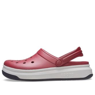 Crocsband Full Force Thick Sole Sandaler Röd Vit 206122-6RU